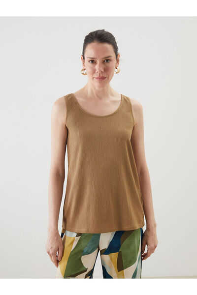 LC Waikiki U Neck Textured Women's Athlete