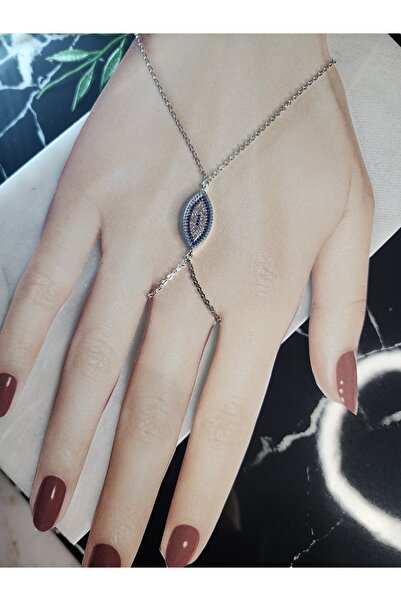 ALLEGRİA شاهمران من الفولاذ الفضي مع عين الشر