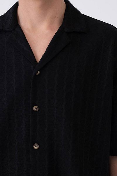 MARRAKECH Men's Jacquard Short Sleeve Shirt