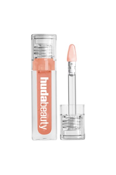 Huda Beauty Faux Filler Jelly Oil - Lip Oil Extra Plump Ultra Moisturizing Sh...