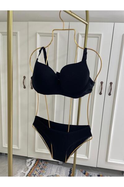 KARAZ Bambu Terletmeyen Büyük Beden Sütyen Takımı