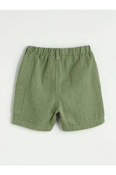 LC Waikiki Lcw Kids Boys Shorts with Elastic Waist and Pockets