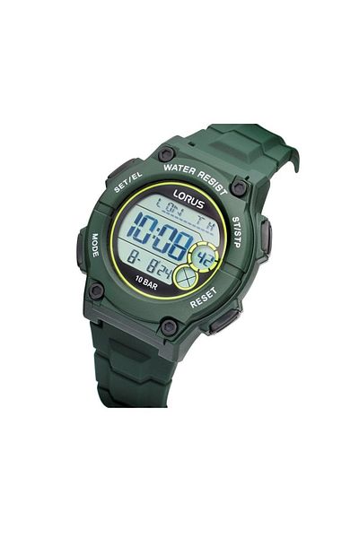 Lorus Ρολόι Unisex Lorus R2333PX9 Sports Green με γκρι καντράν