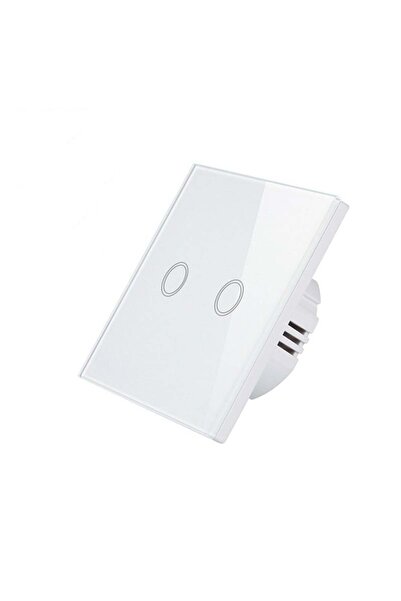 TECHSTAR Întrerupător tactil ®, sticlă securizată, design modern, iluminare L...