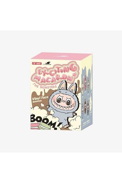 Pop Mart Labubu The Monsters Blind Box Exciting Macaron Version 1 Series – Mystery Vinyl Figure