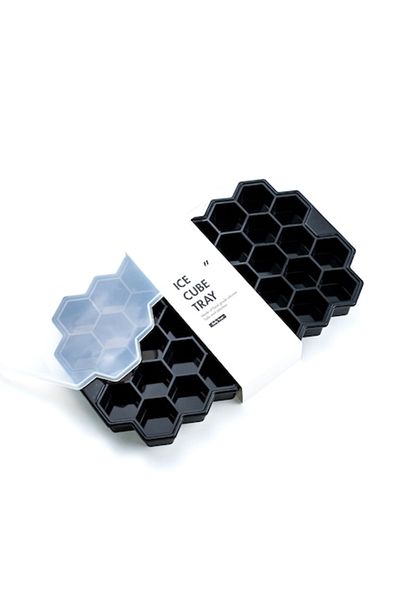 OEM Ice cube molds, Ice tray with lid, Large ice cubes, Food-grade silicone, hexagon