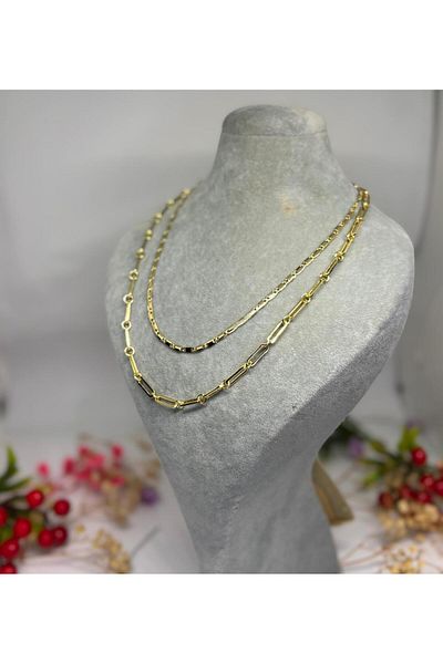 ısıkkonya Set of 2 Chains [Allergy-Free Product]