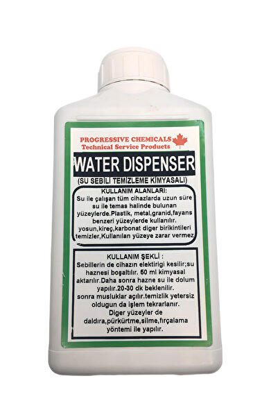 Tekniksel Universal Su Sebili Temizleme İlacı & Kimyasalı (1 Litre)
