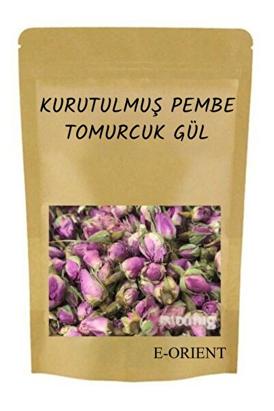 E orient Kurutulmuş Pembe Tomurcuk Gül 50 GR ( Doğal Kurutulmuş, Elenmiş, Kat...