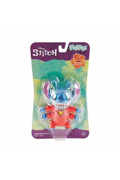 OyuncaklarÜlkesi Original Disney Flexfigs Stitch Experiment 626 Toys Figures 10cm