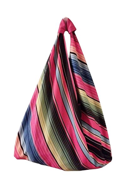 handedizayn Hande Dizayn Origami Model Çok Renkli Kadın Omuz Çantası