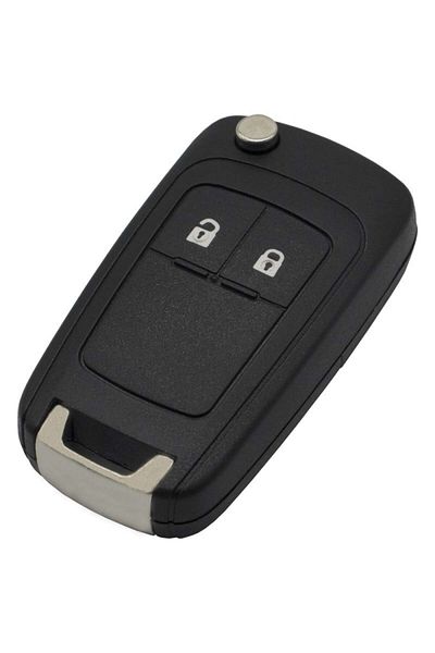 TECHSTAR Carcasă cheie auto Chevrolet, Vauxhall, 2 butoane