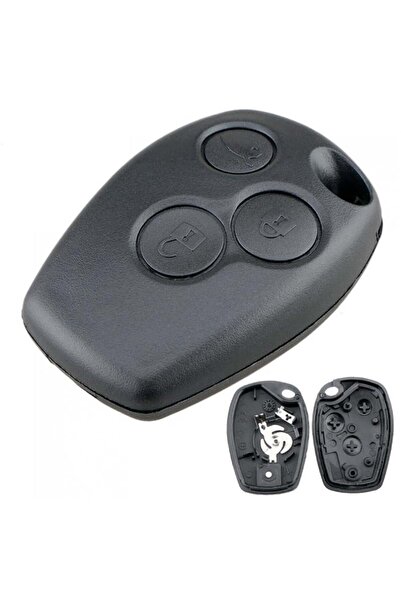 TECHSTAR Carcasă cheie auto Renault Clio, Megane, Laguna, Dacia Logan, Duster, Sandero, 3 butoane, VA6