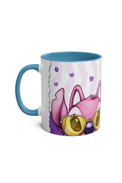 DUBLEMETRE Cute Characters Printed Mug