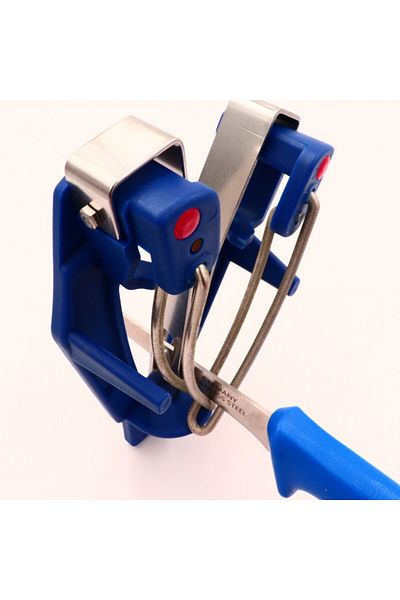 dalimag Knife sharpener, Easy Sharp knife sharpener, blue