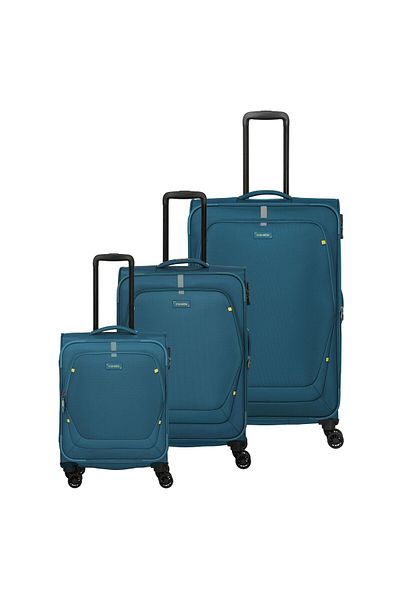 Travelite Set valize Umbria cu 4 roți, 3 piese, cu pliuri extensibile