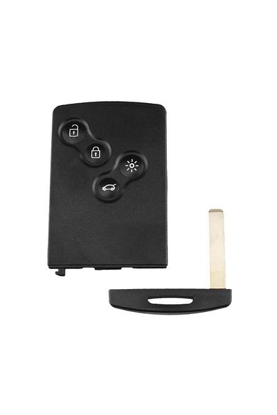 TECHSTAR Cheie auto completă Renault, Megane, Scenic, Fluence, 4 butoane, 433mhz, cip 7952