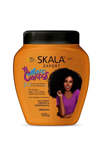 SKALA سكالا علاج للشعر الكيرلي والأفرو تجعيد مثالي ومحدد ترطيب ونعومة وفك تشا...