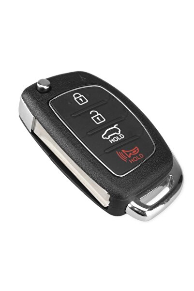 TECHSTAR Carcasă cheie auto Hyundai, Santa FE, IX25, IX35, IX45, 4 butoane, TOY40