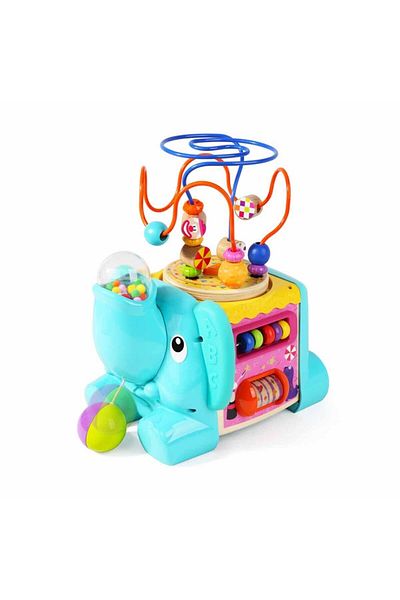 Easy Tedarik 3906 Sun-Board Toys Activity Cube 5 in 1