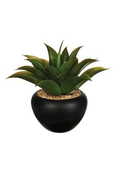 Atmosphera Artificial Aloe Vera Plant W/Pot (31 cm)