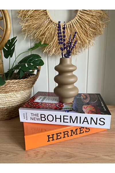 Porselian Vaza Boomerang 16x12 cm