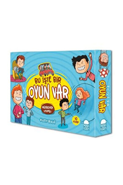 Mavi Kirpi Yayınları Bu İşte Bir Oyun Var Set (10 Kitap)