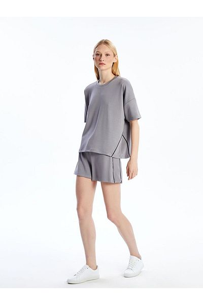 LC Waikiki Natuvera Women's Sports Shorts with Elastic Waist