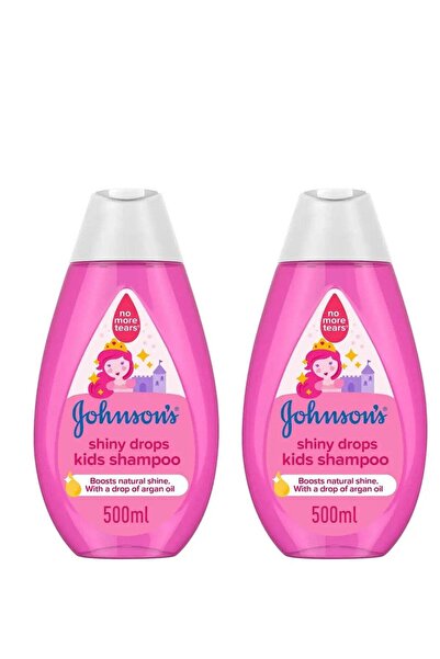 Johnson's عبوة من شامبو جونسون للأطفال - قطرات لامعة، 500 مل