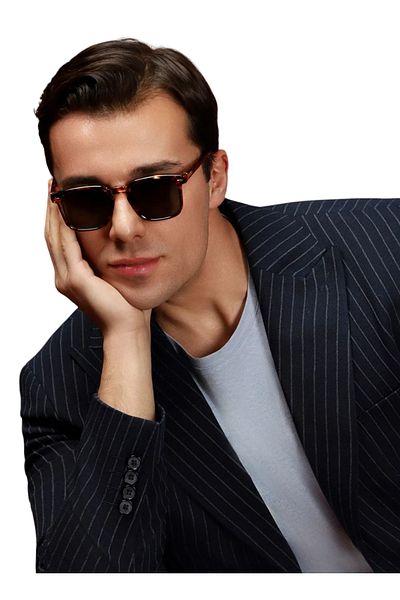 Pierre Lotus Pi̇erre Lotus Unisex Rectangular Sunglasses Plg1122