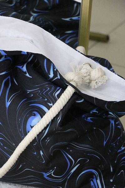 Eslina 102 Geantă mare de plajă - Aqua Blue