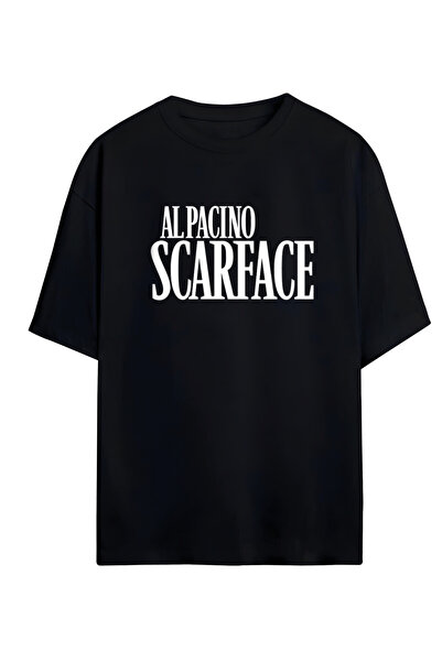 MAGORS SCARFACE TONY MONTANA ΕΙΔΙΚΗ ΣΕΙΡΑ ΜΠΟΥΜΕΛΟ UNISEX OVERSIZE ΜΕ ΣΧΕΔΙΟ ΠΙΣΩ ΚΑΙ ΣΤΗΝ ΑΝΤΡΑ (100% ΒΑΜΒΑΚΙ)