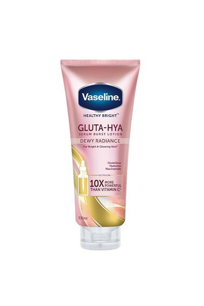 Vaseline Healthy Bright Gluta-Hya Serum Burst Lotion Dewy Radiance – 330 ml