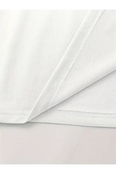 ETİLER COLLECTION Μπλουζάκι με στάμπα Oversize Crew Neck - Λευκό