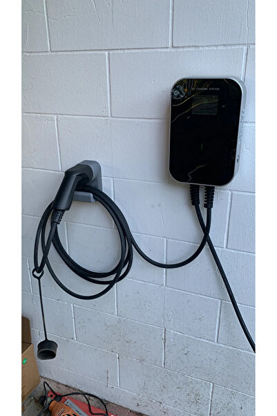 Gadget Gurme Araç Sarj Kablosu ve Tip 2 Fiş Duvar Tutucu Aparat Askı Tesla