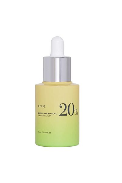 ANUA Green Lemon Vitamin C Serum with Vitamin E, Hyaluronic & Ferulic Acid