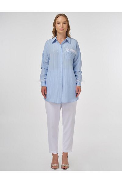 Kayra Otrishi Modal Tunic Dust Smoke