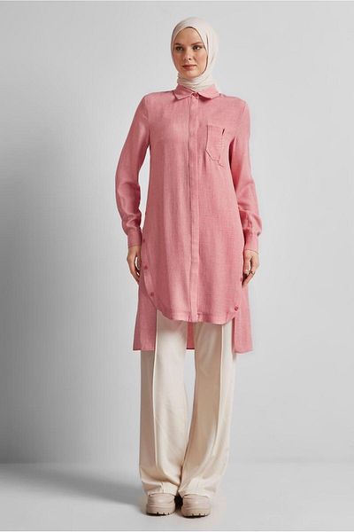 Alvina Asymmetric Cut Tunic 44816