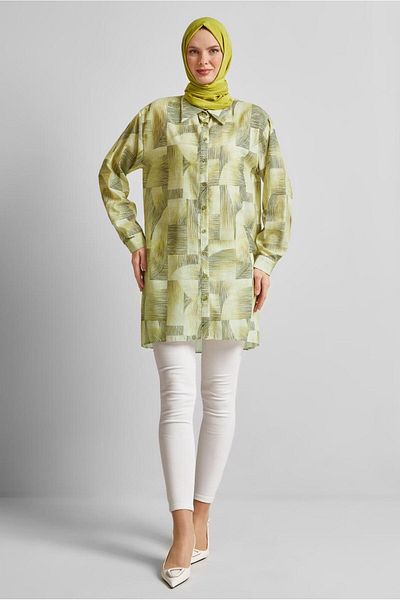Alvina Patterned Tunic 45405