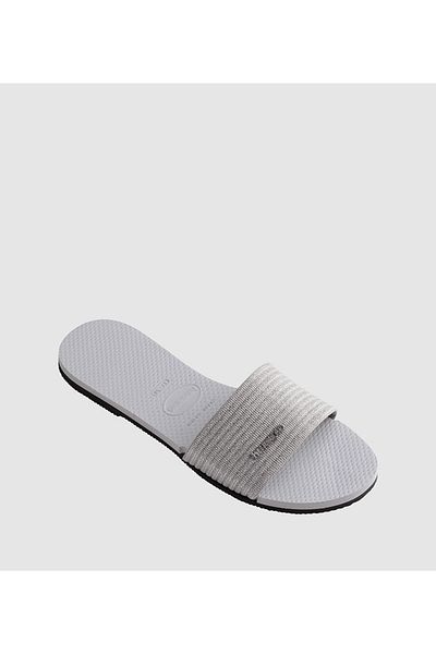 Havaianas Grey HAV. YOU MALTA METALLIC Women's Sandal