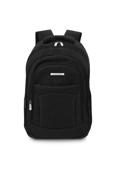 zagatto Laptop backpack 17.3”, black, 45x40x20 cm, nylon/polyester, spacious and durable, ZG700