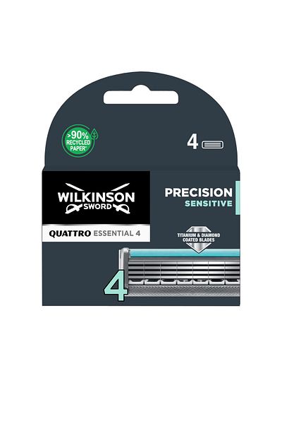 Wilkinson Quattro Titanium Sensitive Pack: 4 Reserves