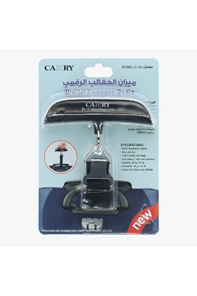 CAMRY ميزان أمتعة إلكتروني عالي الجودة باللونين الأسود والرمادي