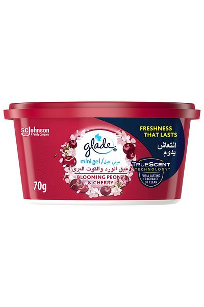 Glade Air Freshener Mini Gel Home Blooming Peony and Cherry 70 g