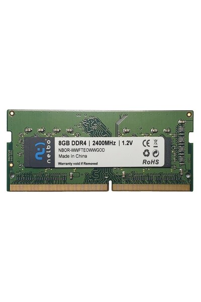 nelbo Memorie RAM 8 GB sodimm ddr4, 2400 Mhz, NELBO, pentru laptop
