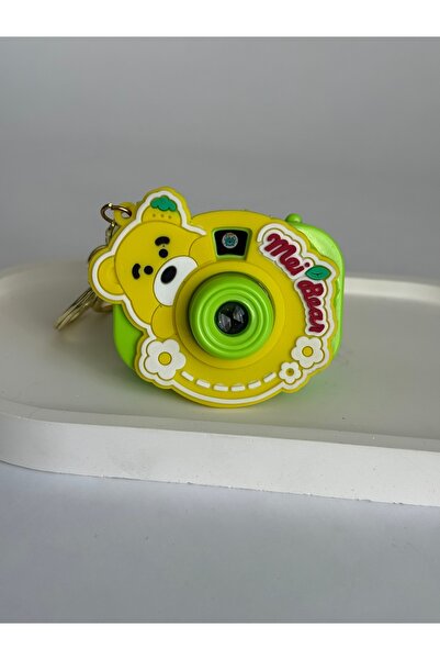 PileaD حقيبة مفاتيح لطيفة على شكل دب على الحائط لتزيين الكاميرا