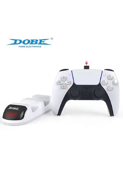 Dobe Fast Charging Station for PS5 Controllers – Dual Dock with LED Indicator