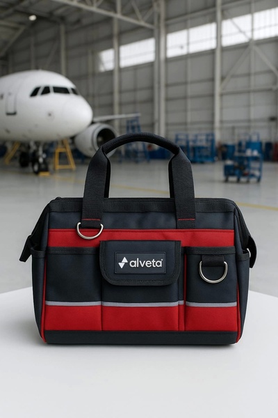 Alveta Profesyonel Hırdavat El Aletleri Tamir Bakım Onarım Takım Çantası M Bo...