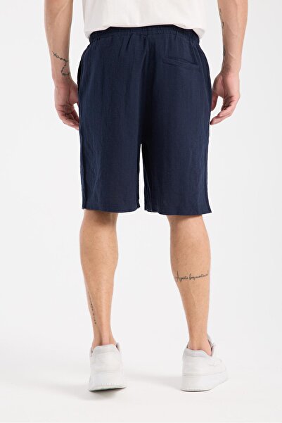 Store 100% Cotton Men's Shorts - Oversize and Sporty Elegance, Summer