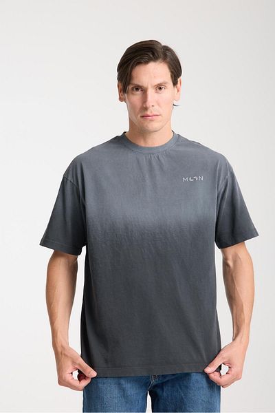 Store Men's Crew Neck Cotton Moon Printed T-Shirt - Modern and Stylish Sports Style, Summer